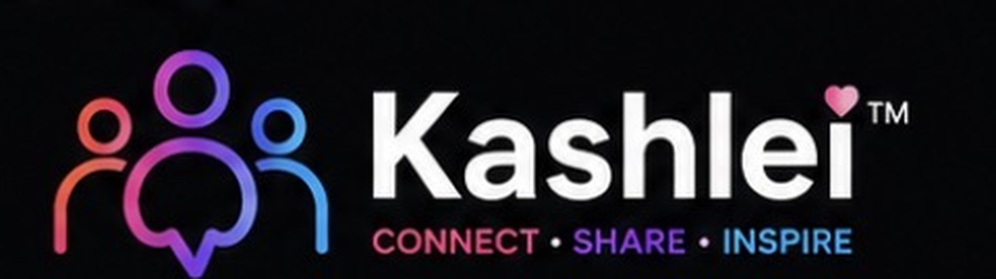 Kashlei Social official logo, Connect Share Inspire